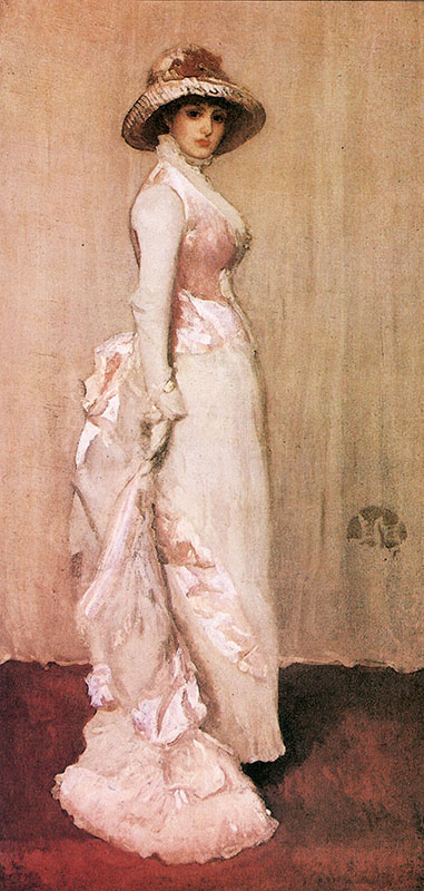 Harmony in Pink and Gray Portrait of Lady Meux